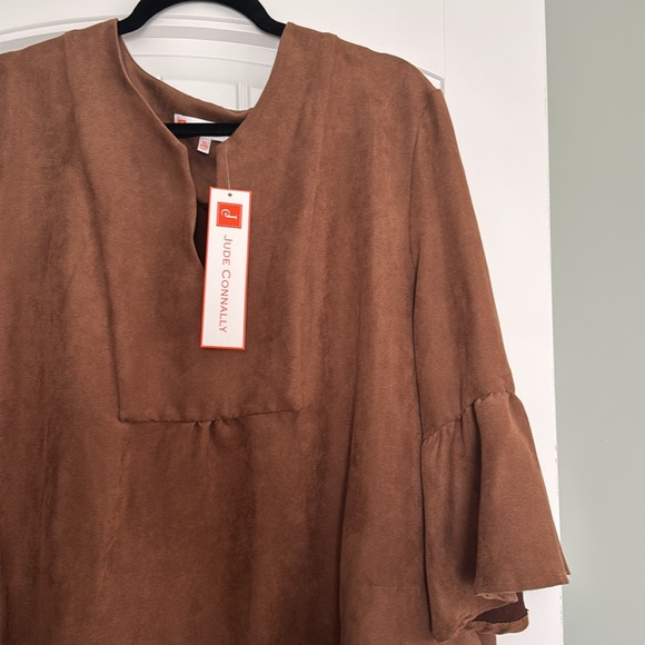 Jude Connally Suede Dress NWT - Picture 2 of 3